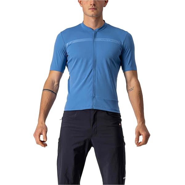 CASTELLI UNLIMITED ALLROAD BLEU Cycling jersey