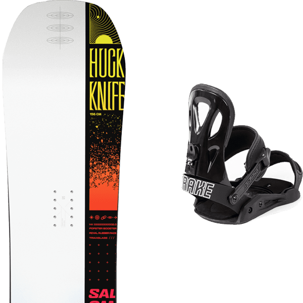 SALOMON HUCK KNIFE 24 + Ski bindings