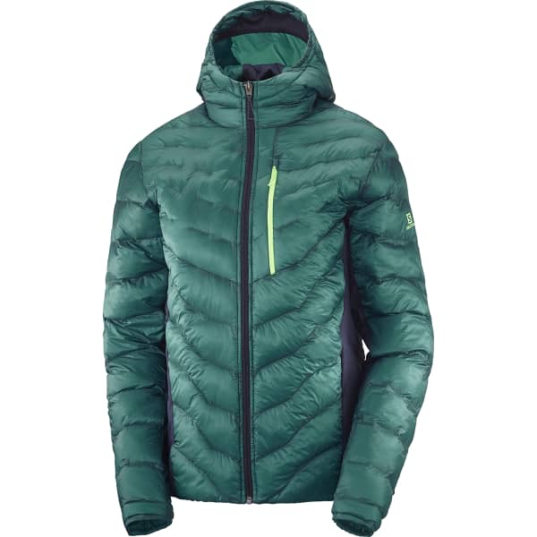 SALOMON OUTPEAK INSUL HOODIE W PACIFIC NIGHT SKY Ski down jacket