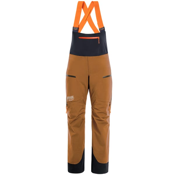 ORAGE CLIFF 3L SHELL BIB AMBER Pantalon de ski