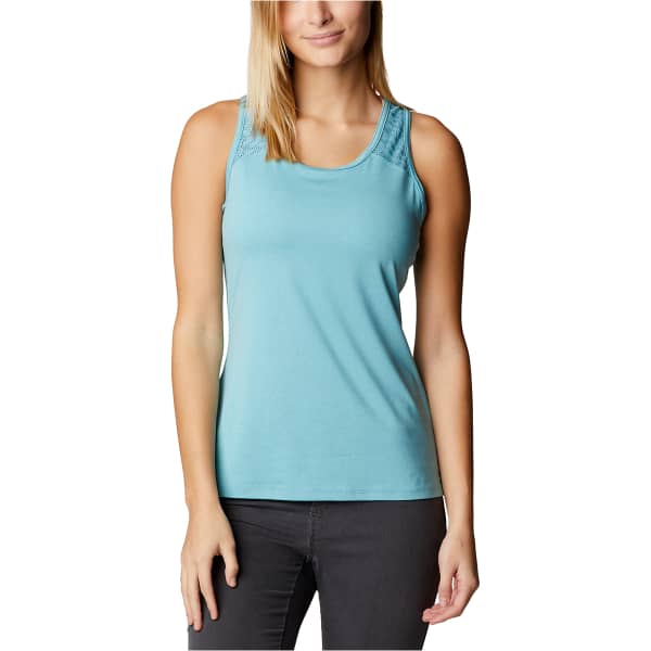 COLUMBIA PEAK TO POINT II TANK W SEA WAVE HEATHE Hiking vest top