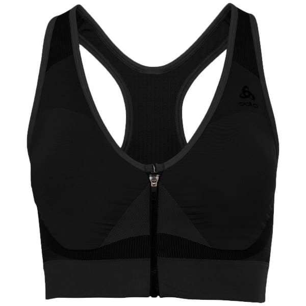 ODLO-SEAMLESS HIGH SPORTS BRA BLACK - Brassière trail