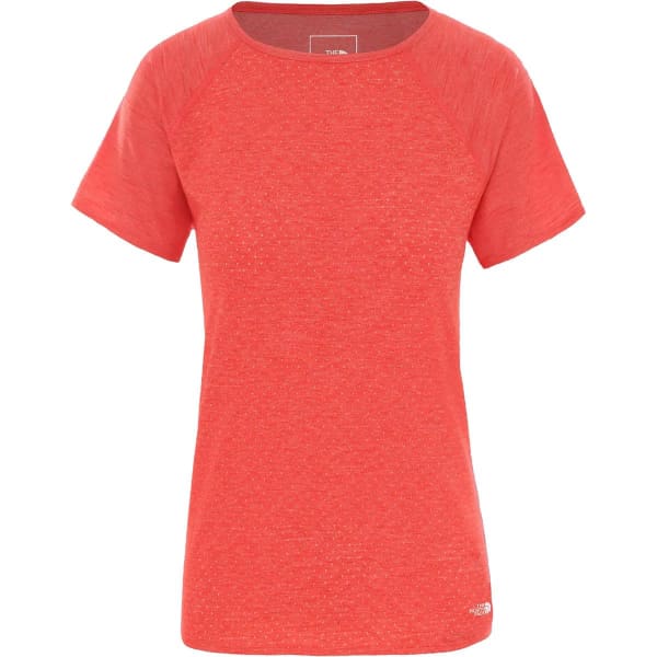 The North Face W Active Trail Jacquard S S Cayenne Red Heather 2020 49 At Ekosport