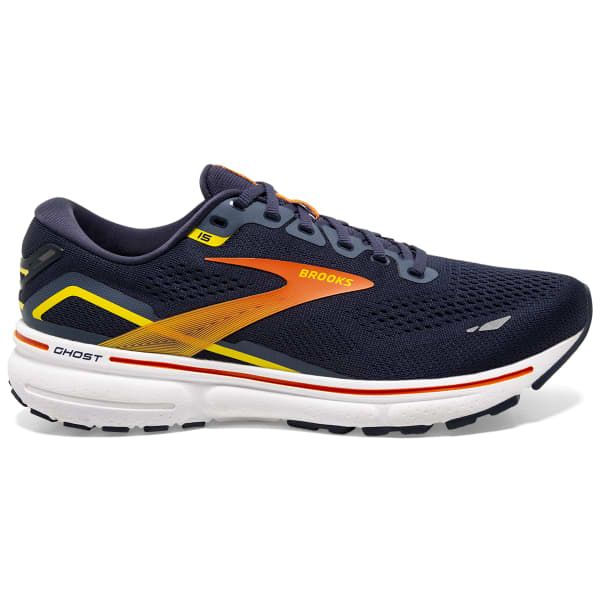 BROOKS GHOST 15 PEACOAT/RED/YELLOW 24