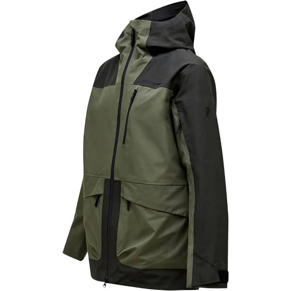 PEAK PERFORMANCE-M VERTICAL GORE-TEX 3L JACKET OLIVE EXTREME