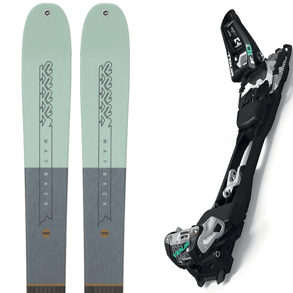 K2-WAYBACK 98 W + Fix - Pack ski de randonnée