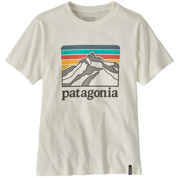 Patagonia line logo t shirt outlet