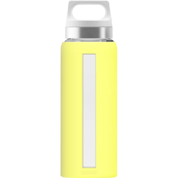 SIGG-GLASS DREAM 0.65L WIDE MOUTH OPENING ULTRA LEMON - Water bottle