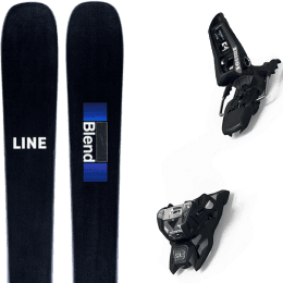 Pack ski LINE LINE BLEND + MARKER SQUIRE 11 ID BLACK - Ekosport