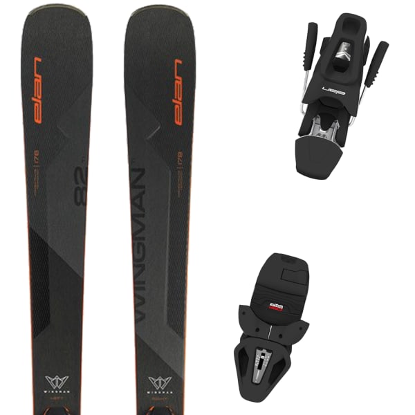 ELAN WINGMAN 82 TI PS + EL 10.0 GW Unicolore - Alpine ski set