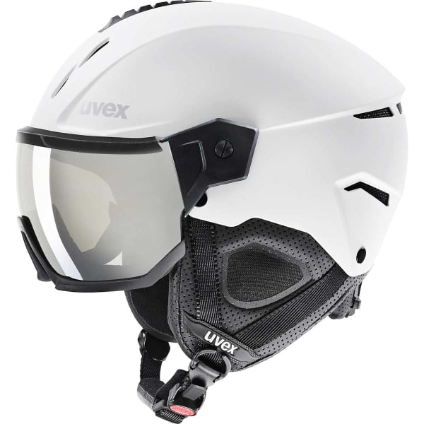 UVEX-INSTINCT VISOR WHITE BLACK - Skihelm