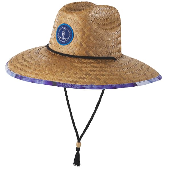 straw hiking hat