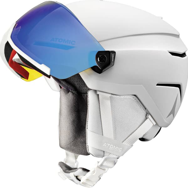 ATOMIC SAVOR VISOR STEREO WHITE HEATHER - Ski helmet