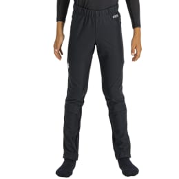 LÖFFLER-TIGHTS LANG WS SOFTSHELL WARM BLACK - Cross-country ski trousers