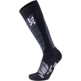 Chaussette ski compression noir camo | Alpine ski racing full socks by  Compressport