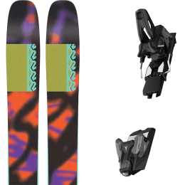 Pack ski alpin K2 K2 MINDBENDER 116C + ATOMIC STRIVE 14 GW BLACK/GUNMETAL - Ekosport