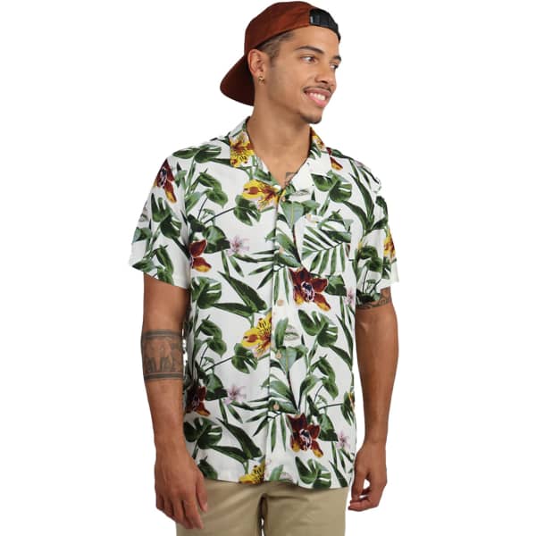 ★KODAK★ Nature Filter Cool Short Sleeve Shirt IVORY OXBOW-COOREA PRINTED SHORT SLEEVE SHIRT SEL - Chemise