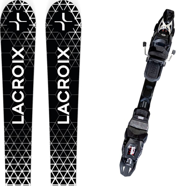 LACROIX-REFERENCE VSS412 BLACK/SILVER Alpine ski set