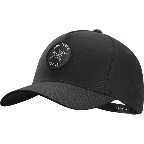 お歳暮 人気 オシャレ CAP PATCH ARC'TERYX-BIRD BLACK Cap - 帽子
