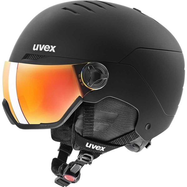 UVEX WANTED VISOR BLACK MAT - Ski helmet