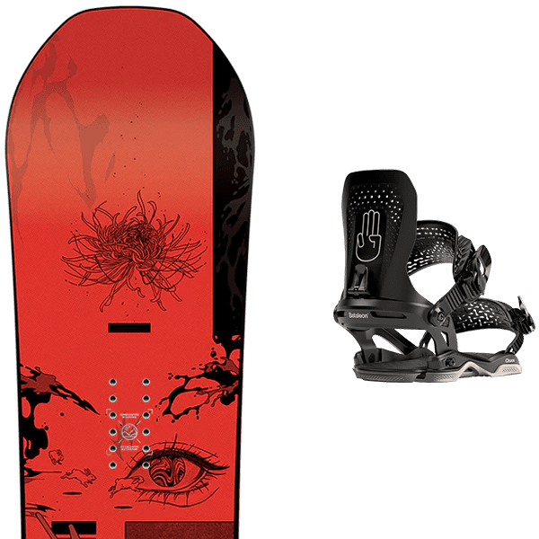 CAPITA-INDOOR SURVIVAL + Fix - Snowboard set