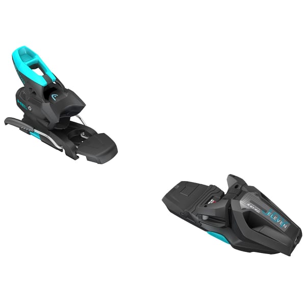 HEAD SUPER JOY SW + JOY 11 GW BLACK/TURQUOISE - Alpine ski set