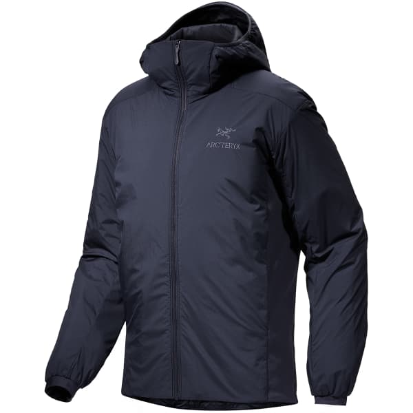ARC'TERYX-ATOM HOODY M BLACK SAPPHIRE - Hiking down jacket ARC'TERYX-ATOM HOODY M BLACK SAPPHIRE - Hiking down jacket