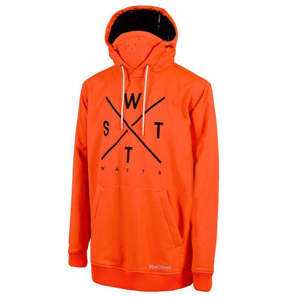 WATTS ORBITAL JR BLACK FLUO ORANGE Softshell jacket