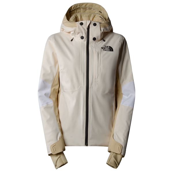 THE NORTH FACE W LENADO JKT WHITE DUNE GRAVEL KHAKI STONE Ski jacket