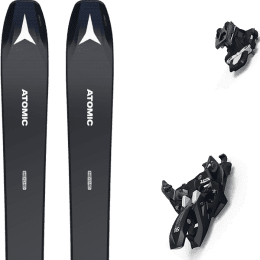Pack ski ATOMIC ATOMIC BACKLAND WMN 98 + MARKER ALPINIST 12 BLACK/TITANIUM - Ekosport