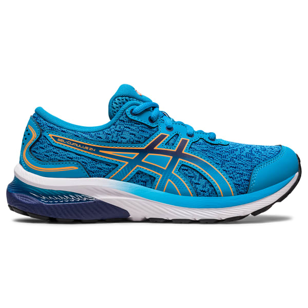 ASICS GEL CUMULUS 24 GS JR ISLAND BLUE SUN PEACH Running shoe
