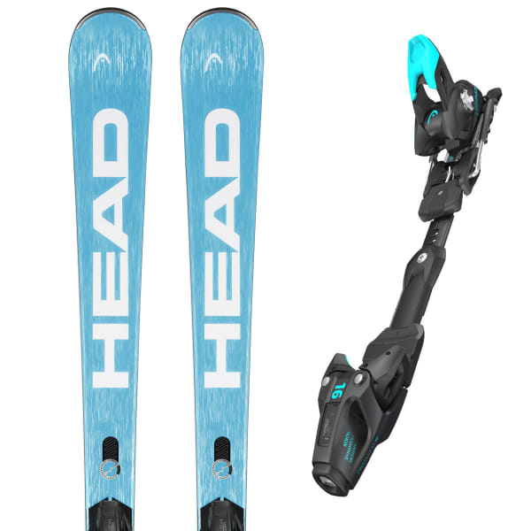HEAD-WC REBELS E-RACE PRO + FF ST 16 Unicolore - Alpine ski set HEAD-WC REBELS E-RACE PRO + FF ST 16 Unicolore - Alpine ski set