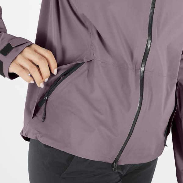 SALOMON-OUTERPATH 2.5L WP JKT W MOONSCAPE - Hiking jacket