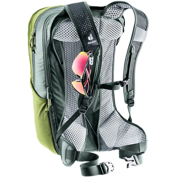 DEUTER RACE AIR 14+3 MEADOW-IVY - Mountain bike backpack