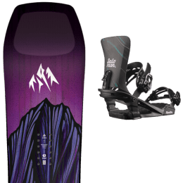 Pack snowboard JONES JONES AIRHEART 2.0 + SALOMON NESTA BLACK - Ekosport
