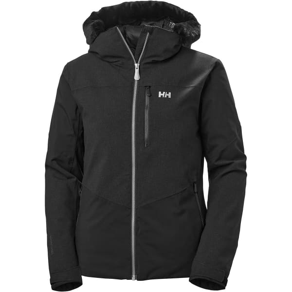 Helly hansen black ski jacket store