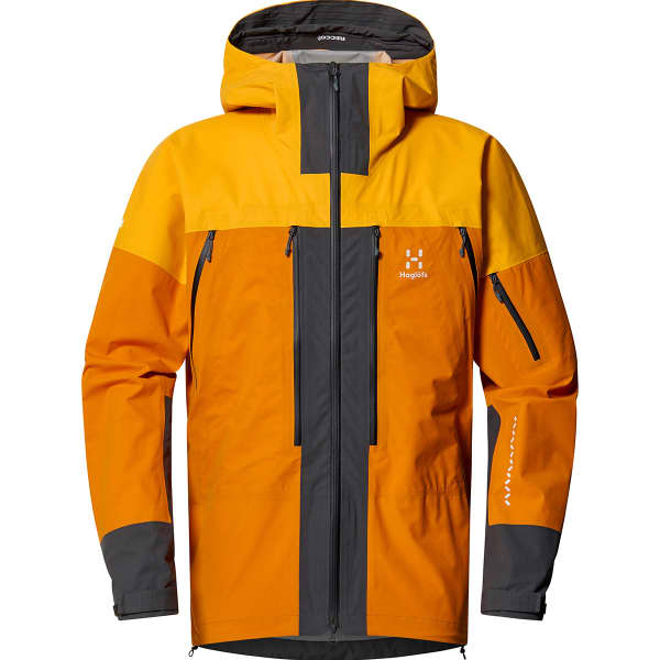 LIM Proof Jacket Haglofs hombre gris y amarillo