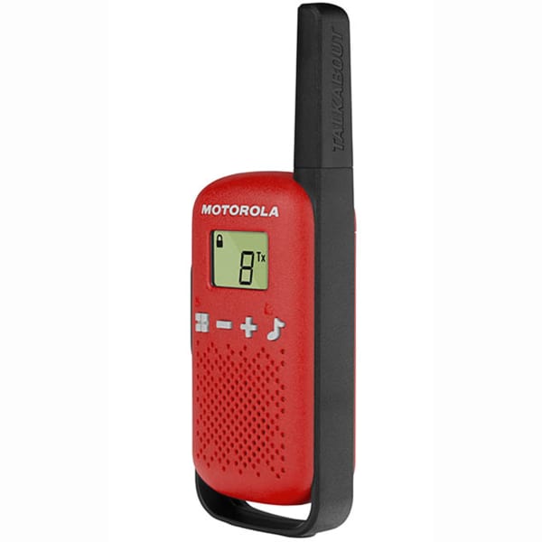 Talkie walkie MOTOROLA TLKR-T42 WE TWIN PACK rouge