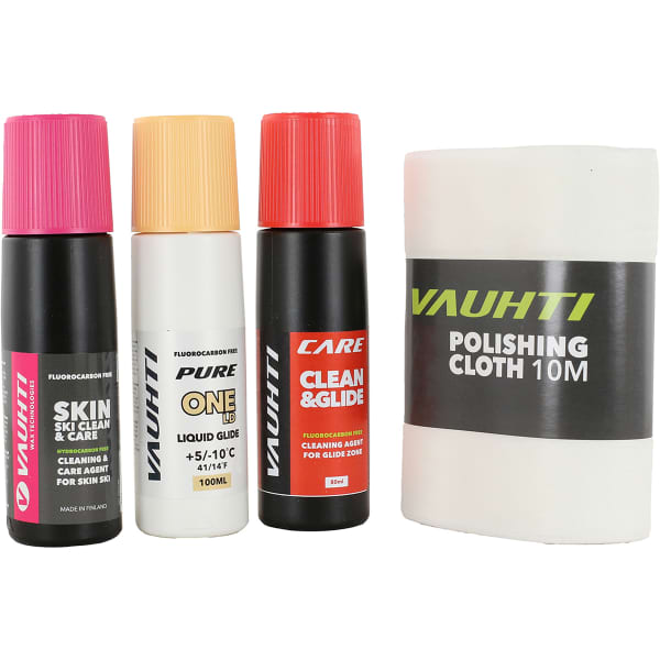 VAUHTISKIN SKIN ALL IN ONE KIT, CLEAN & GLIDE, PURE ONE LD, SKIN SKI