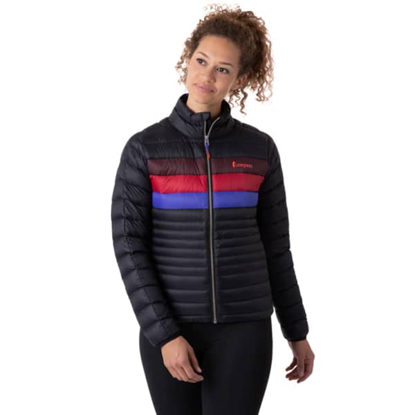 COTOPAXI W FUEGO DOWN JACKET BLACK STRIPES Doudoune ski