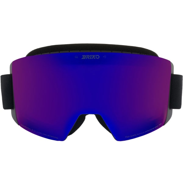 BRIKO TITAN 8 SHARP LITE 2 LENSES BLACK - Ski goggles