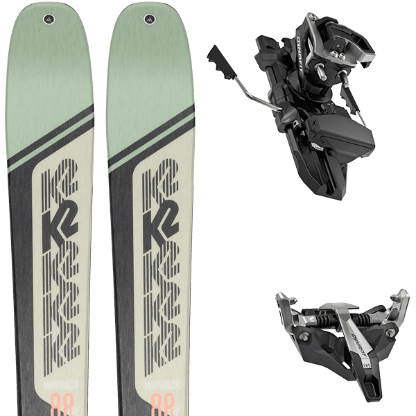 K2 WAYBACK 88 W + Fix - Ski touring set