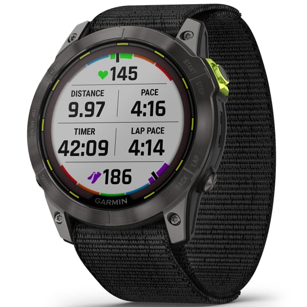 GARMIN-ENDURO 2 SAPPHIRE SAPPHIRE CARBON GREY - Montre cardio GPS