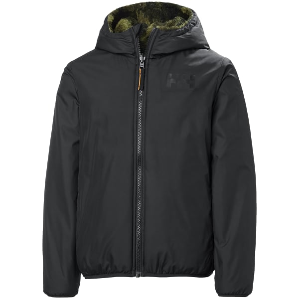 HELLY HANSEN JR CHAMP REVERSIBLE JKT BLACK 24