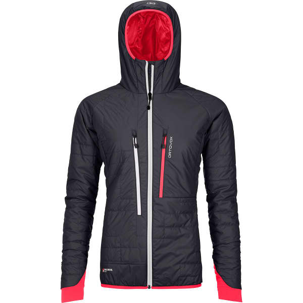 ORTOVOX SWISSWOOL PIZ BOÈ JACKET W BLACK RAVEN - Ski touring ski