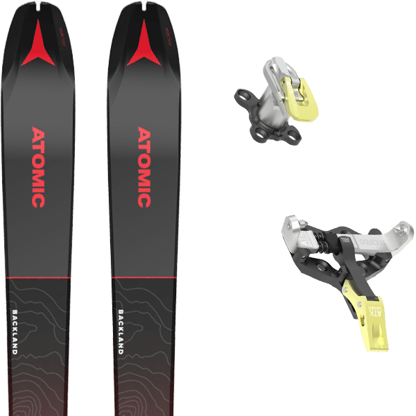 【新品未使用】 ATOMIC アトミック BACKLAND 78 176cm ATOMIC BACKLAND 78 + Fix - Ski touring set