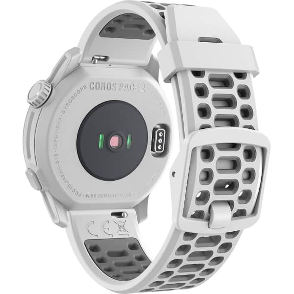 COROS-PACE 2 WHITE WITH SILICONE BAND WHITE - Montre cardio GPS