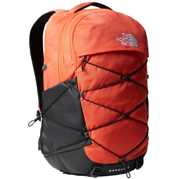 The north face orange backpack discount