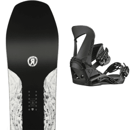 Snowboard RIDE RIDE SMOKESCREEN + SALOMON HOLOGRAM BLACK - Ekosport