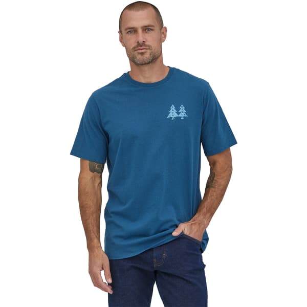 Camiseta patagonia azul outlet